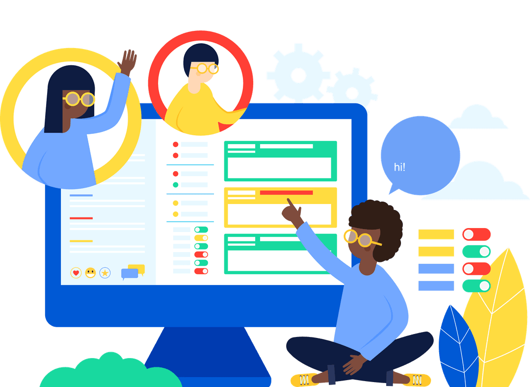 Business professionals using PelliFi